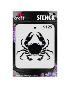 iCraft Mini Stencils - 4 x 4" - Design No - 9125