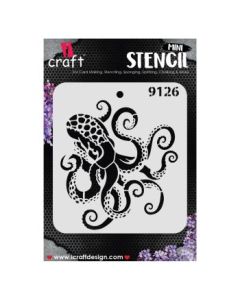 iCraft Mini Stencils - 4 x 4" - Design No - 9126