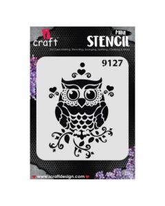 iCraft Mini Stencils - 4 x 4" - Design No - 9127