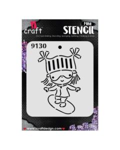 iCraft Mini Stencils - 4 x 4" - Design No - 9130