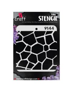 iCraft Mini Stencils - 4 x 4" - Design No - 9144