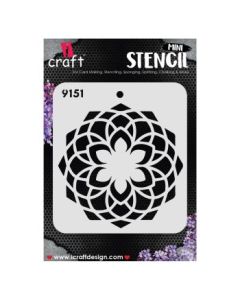 iCraft Mini Stencils - 4 x 4" - Design No - 9151