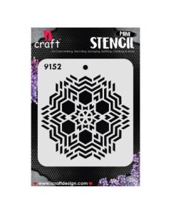 iCraft Mini Stencils - 4 x 4" - Design No - 9152