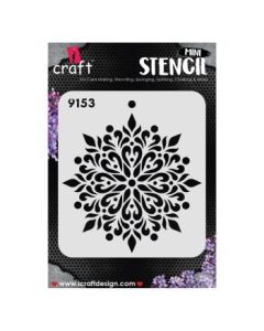 iCraft Mini Stencils - 4 x 4" - Design No - 9153