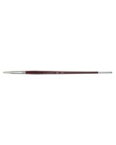 Koh-I-Noor Hardtmuth Chongqing Hog Hair Artists' Brush - Silver Collection - Round - Long Handle - Size : 6