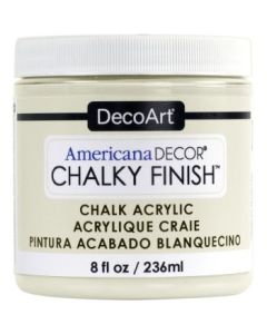 DecoArt Americana Décor - Chalky Finish - Ultra Matte Paint - 236 ML (8 Oz) Bottle - Lace (02)