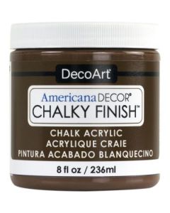 DecoArt Americana Décor - Chalky Finish - Ultra Matte Paint - 236 ML (8 Oz) Bottle - Rustic (25)