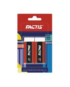 Factis Extra-Soft Professional Dust Free Eraser - ES 20 - Blister Pack of 2