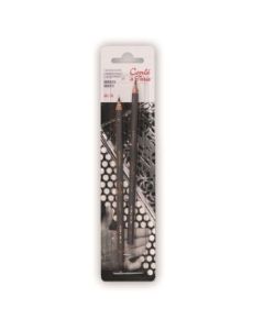 Conte a' Paris Sketching Pencils - Blister Pack of 2 - Graphite Lead - HB & 2B