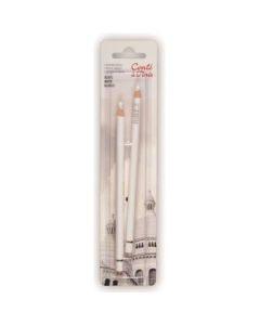 Conte a' Paris Pastel Pencil - White - Blister Pack 2 Pencils