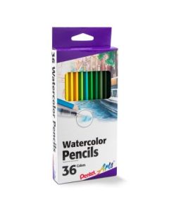 Pentel Arts Watercolour Pencil Set - 36 Assorted Colours