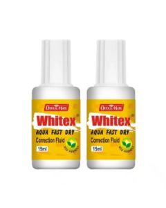 Soni Officemate Whitex Correction Fluid 15 ml - Pack of 2