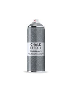 Cosmos Chalk Effect Acrylic Paint - Ultra Matte Retro Finish - 400 ML Can - Dolphin Grey (N05)