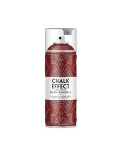 Cosmos Chalk Effect Acrylic Paint - Ultra Matte Retro Finish - 400 ML Can - Dark Sangria (N19)