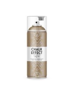 Cosmos Chalk Effect Acrylic Paint - Ultra Matte Retro Finish - 400 ML Can - Latte (N24)