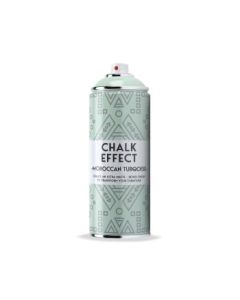 Cosmos Chalk Effect Acrylic Paint - Ultra Matte Retro Finish - 400 ML Can - Moroccan Turquoise (N09)