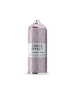 Cosmos Chalk Effect Acrylic Paint - Ultra Matte Retro Finish - 400 ML Can - Budapest Pink (N11)