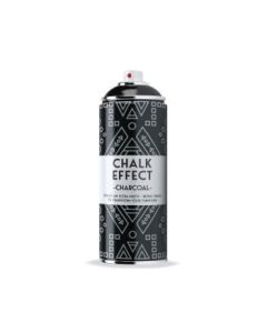 Cosmos Chalk Effect Acrylic Paint - Ultra Matte Retro Finish - 400 ML Can - Charcoal (N01)