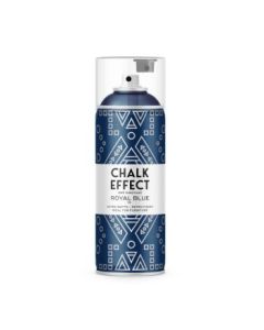 Cosmos Chalk Effect Acrylic Paint - Ultra Matte Retro Finish - 400 ML Can - Royal Blue (N15)