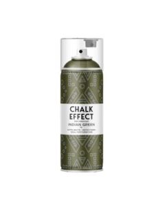 Cosmos Chalk Effect Acrylic Paint - Ultra Matte Retro Finish - 400 ML Can - Indian Green (N18)