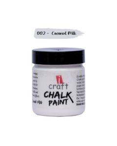 iCraft Chalk Paint Coconut Milk - Jar of 100 ML