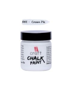 iCraft Chalk Paint Cream Pie - Jar of 100 ML