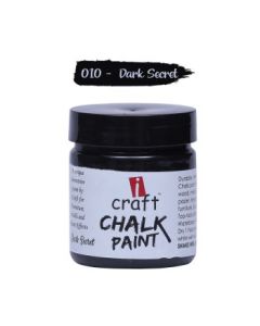 iCraft Chalk Paint Dark Secret - Jar of 100 ML