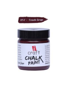 iCraft Chalk Paint French Grape - Jar of 100 ML