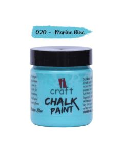 iCraft Chalk Paint Marine Blue - Jar of 100 ML