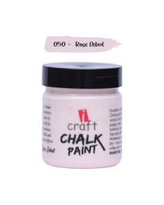 iCraft Chalk Paint Rose Debut - Jar of 100 ML