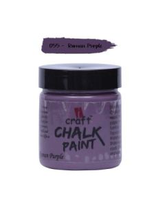 iCraft Chalk Paint Roman Purple - Jar of 100 ML