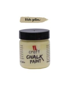 iCraft Chalk Paint Rich Yellow - Jar of 100 ML