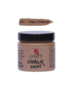 iCraft Chalk Paint Anitque Photograph - Jar of 250 ML