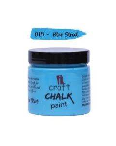 iCraft Chalk Paint Blue Street - Jar of 250 ML