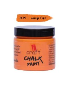 iCraft Chalk Paint Camp Fire - Jar of 250 ML