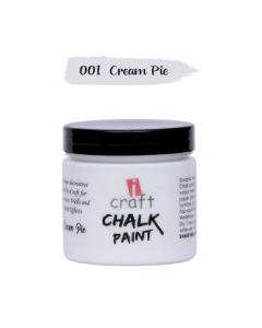 iCraft Chalk Paint Cream Pie - Jar of 250 ML