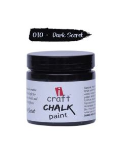 iCraft Chalk Paint Dark Secret - Jar of 250 ML