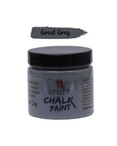 iCraft Chalk Paint Great Gray - Jar of 250 ML