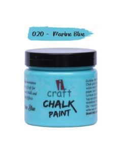 iCraft Chalk Paint Marine Blue - Jar of 250 ML