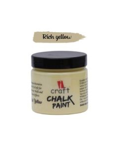 iCraft Chalk Paint Rich Yellow - Jar of 250 ML