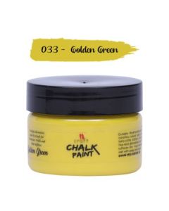 iCraft Chalk Paint Golden Green - Jar of 50 ML