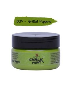 iCraft Chalk Paint Grilled Peppers - Jar of 50 ML