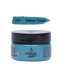 iCraft Chalk Paint Intense Ocean - Jar of 50 ML