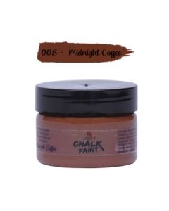 iCraft Chalk Paint Midnight Coffee - Jar of 50 ML