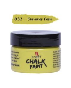 iCraft Chalk Paint Summer Fern - Jar of 50 ML