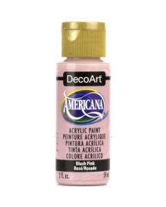 DecoArt Americana Matte Acrylic Paint - 59 ML (2 Oz) Bottle - Blush Pink (355)