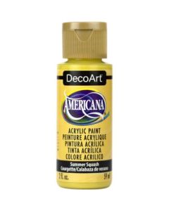 DecoArt Americana Matte Acrylic Paint - 59 ML (2 Oz) Bottle - Summer Squash (363)