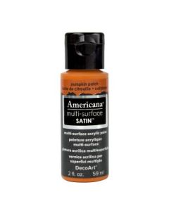 DecoArt Americana Multi Surface Satin Acrylic Paint - 59 ML (2 Oz) - Pumpkin Patch (511)