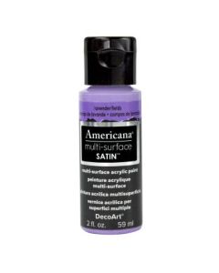 DecoArt Americana Multi Surface Satin Acrylic Paint - 59 ML (2 Oz) - Lavender Fields (530)