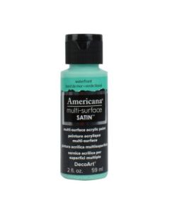 DecoArt Americana Multi Surface Satin Acrylic Paint - 59 ML (2 Oz) - Waterfront (566)